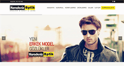 Desktop Screenshot of karadenizoptik.com